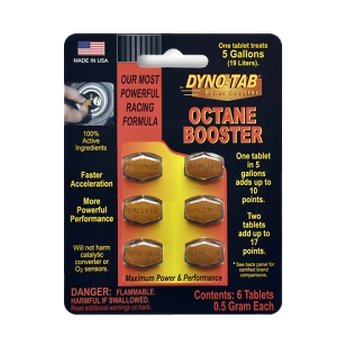 نمای جلوی رسمی بسته داینو‌تب HP Octane Booster مدل 45456