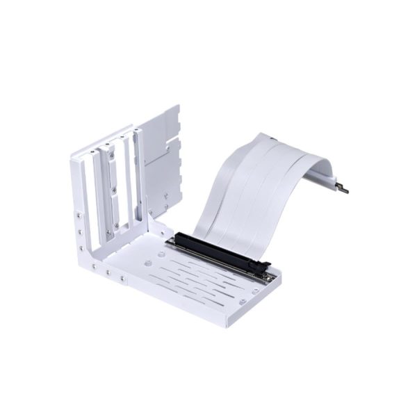 کیت نصب عمودی کارت گرافیک Lian Li UNIVERSAL PCI 4.0 - White