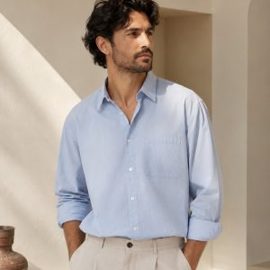 شلوار راسته کتان
